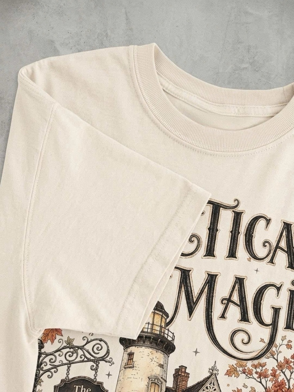 Practical Magic White Graphic Tee - 'There's a Little Witch in All of Us' - Picture 2 of 2